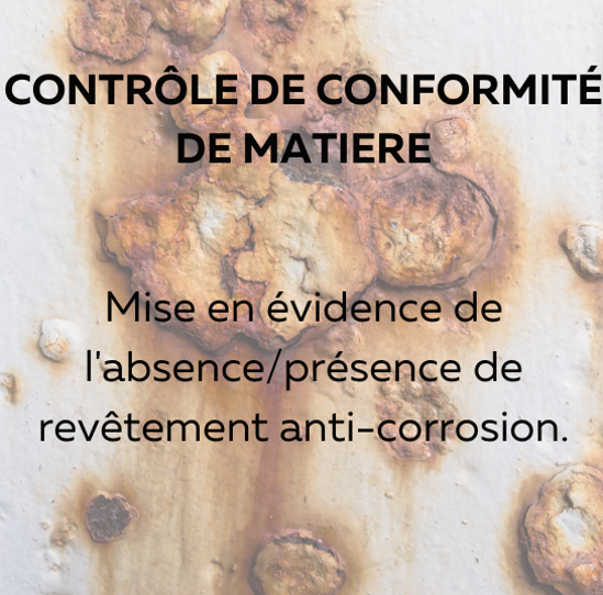 Contrôle de conformité de matière